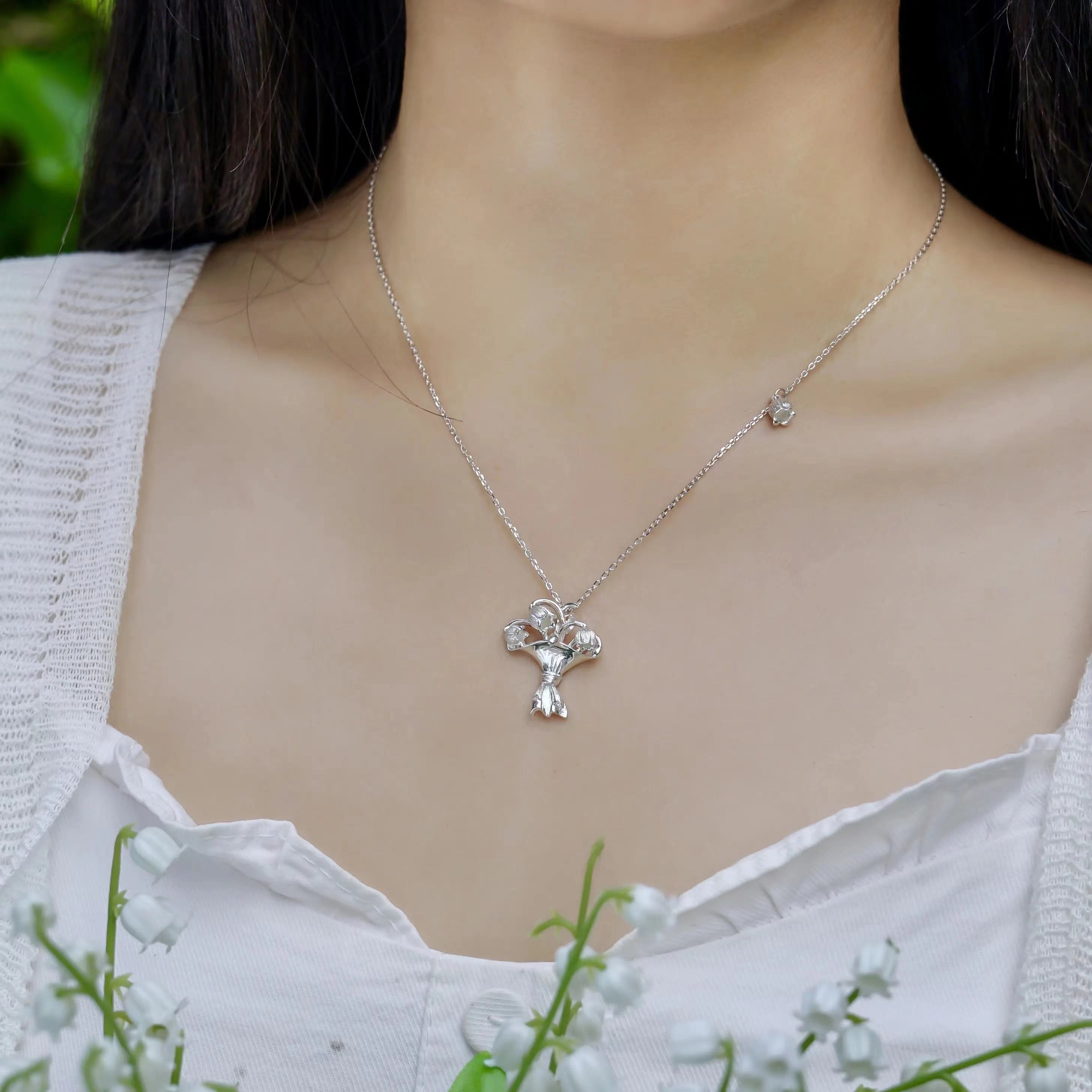 Fragrant Orchid Pendant