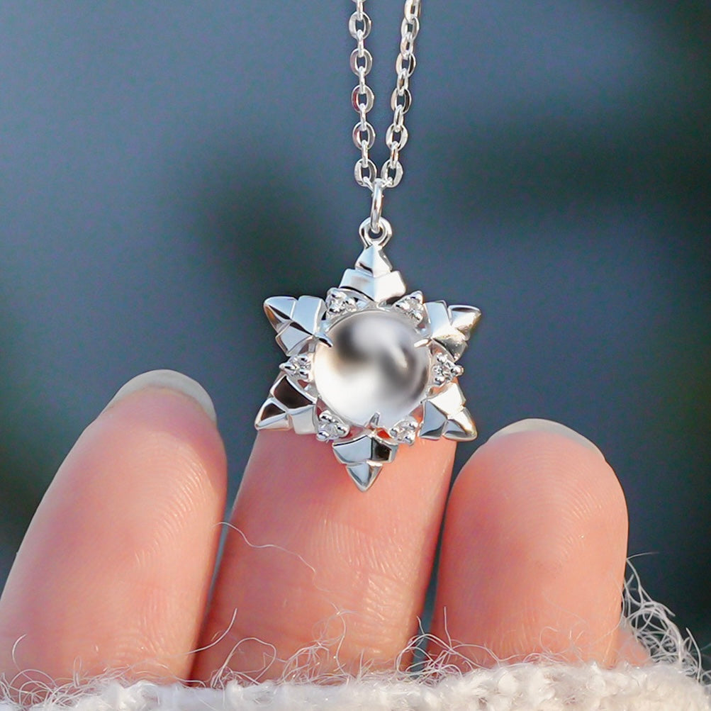 LinJewelryArtsnowflake pendant