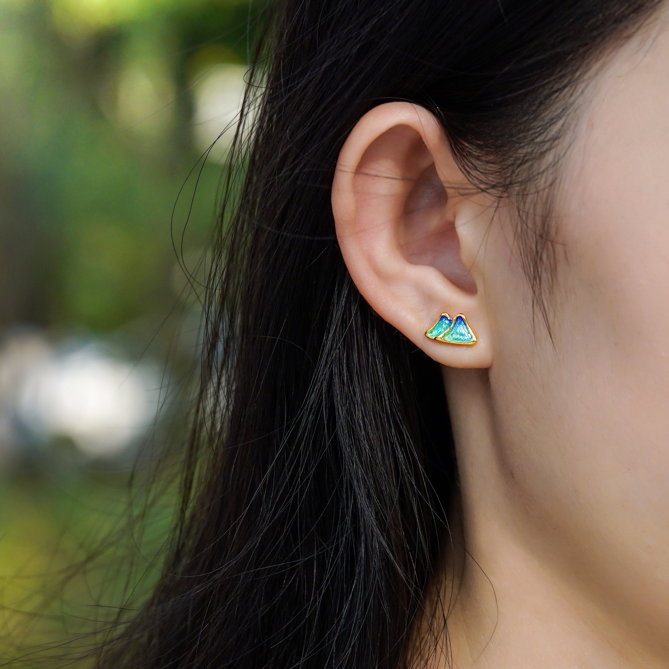 Azure Thousand Miles Earring