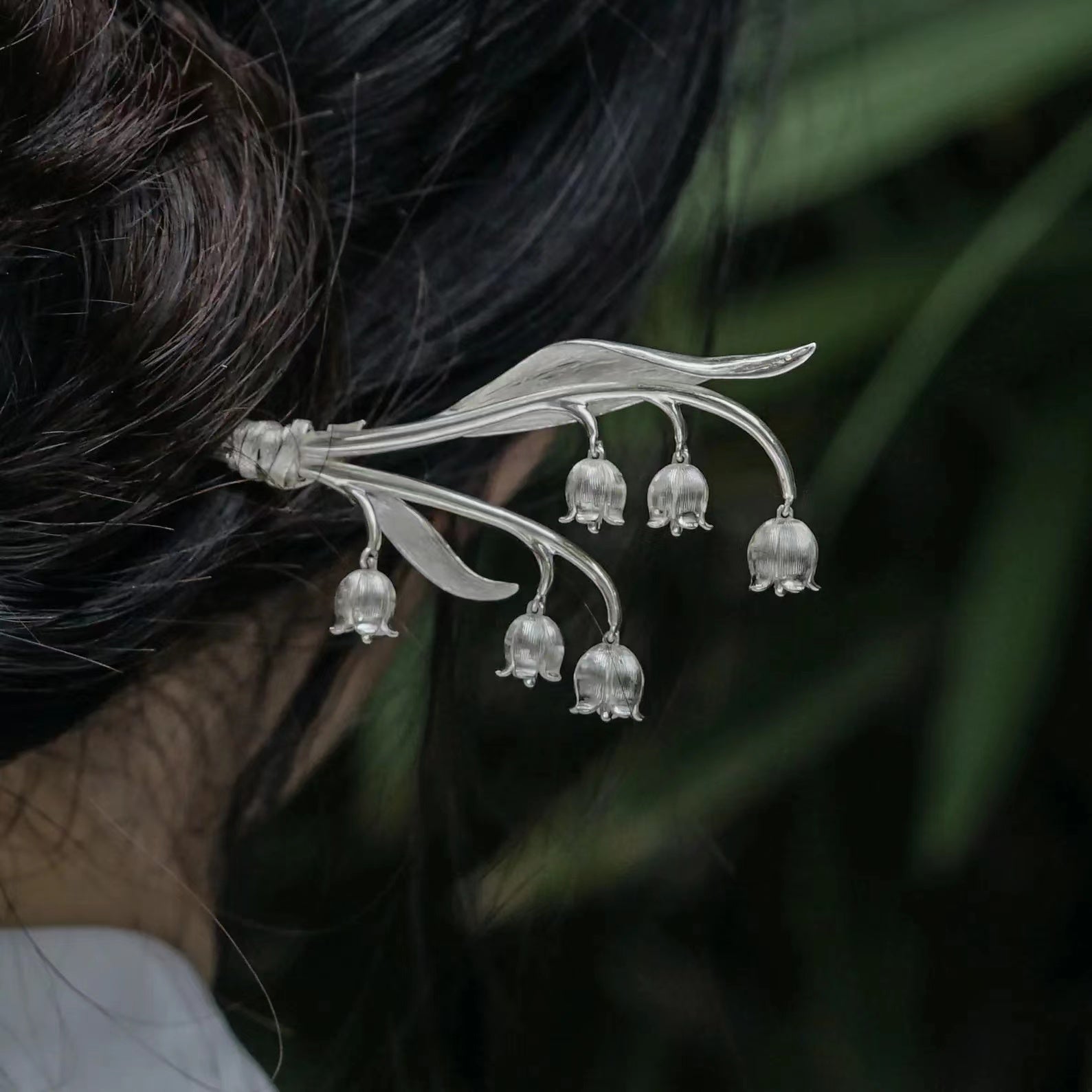 Fragrant Orchid Hairpin