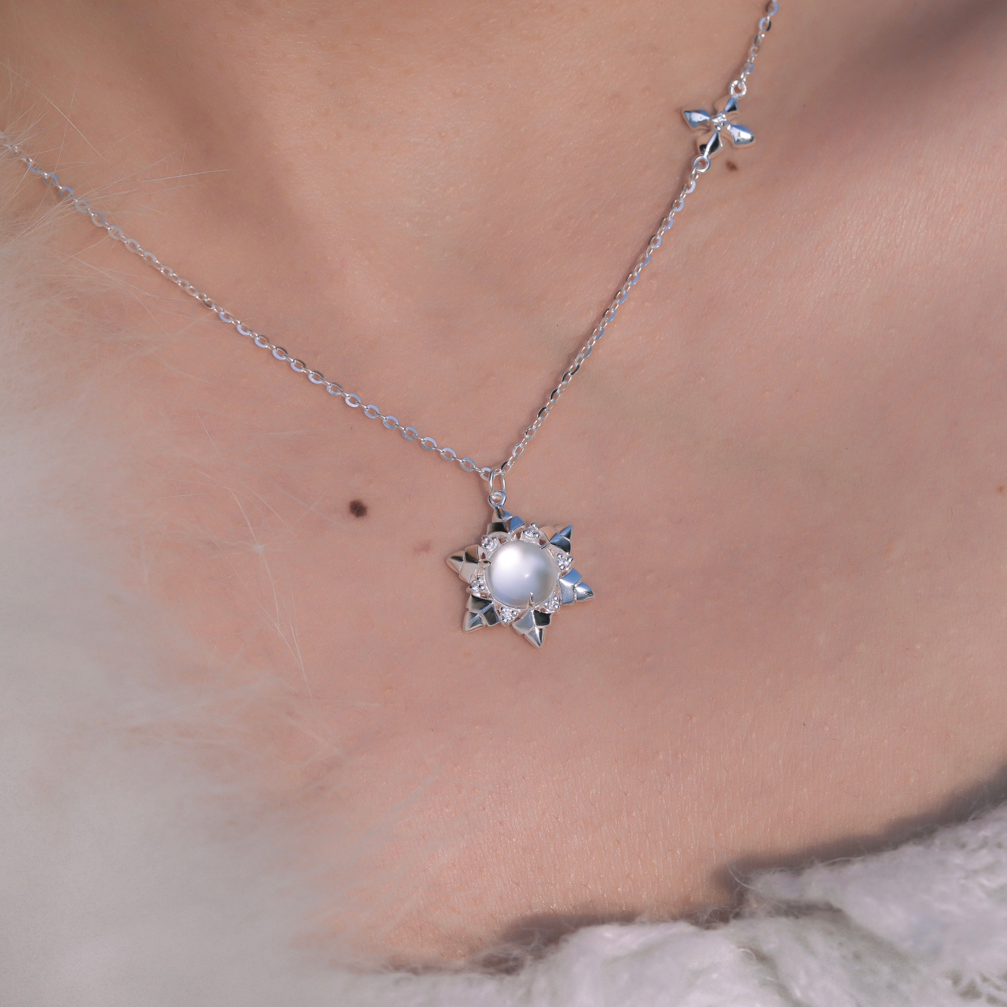 LinJewelryArtsnowflake pendant